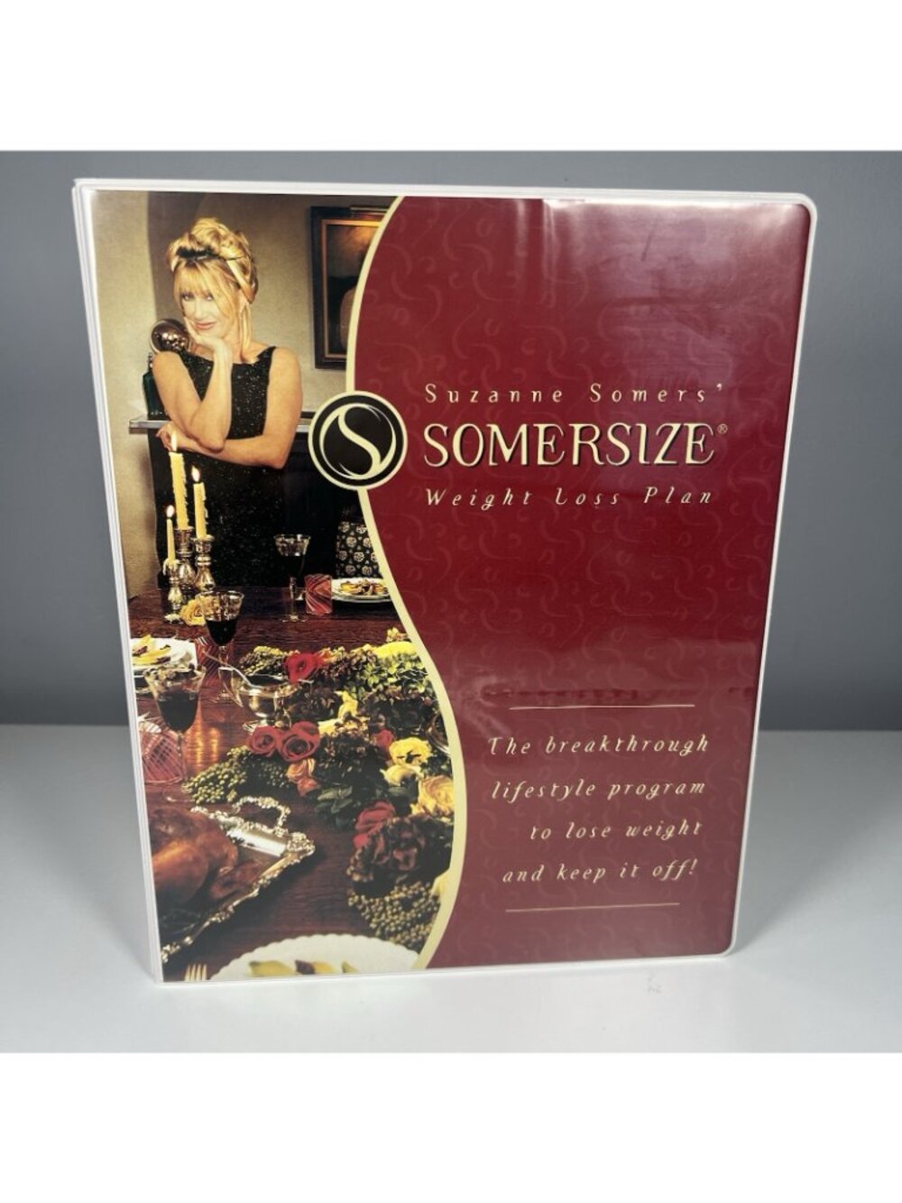 Vintage Suzanne Somers' SOMERSIZE Weight Loss Plan Set In Case NEW - Picture 8 of 11